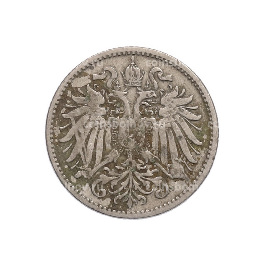 Монета 10 геллеров 1893 года Австрия (вид 2)