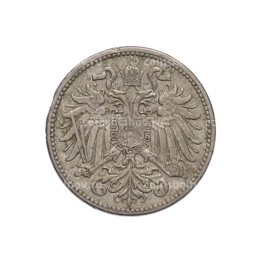 Монета 10 геллеров 1910 года Австрия (вид 2)