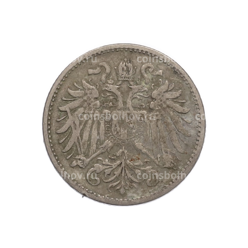 Монета 10 геллеров 1893 года Австрия (вид 2)