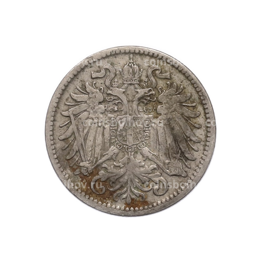 Монета 10 геллеров 1895 года Австрия (вид 2)