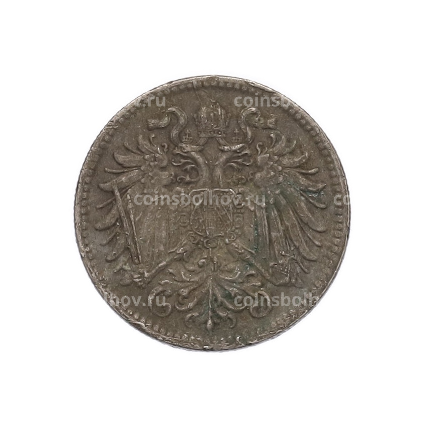 Монета 10 геллеров 1909 года Австрия (вид 2)