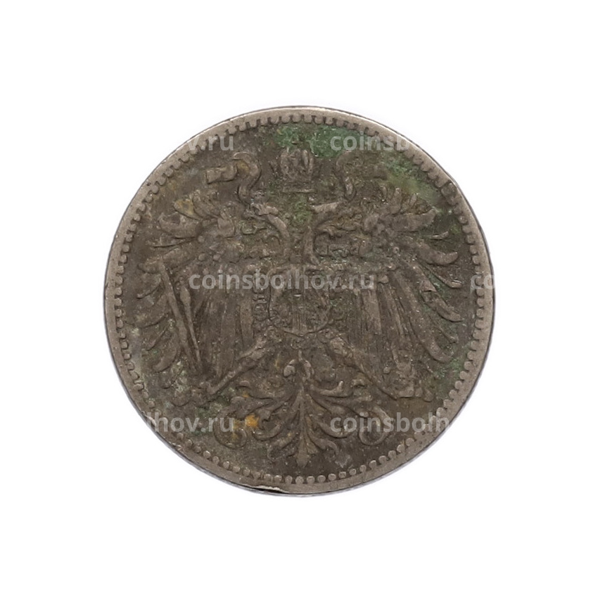 Монета 10 геллеров 1895 года Австрия (вид 2)