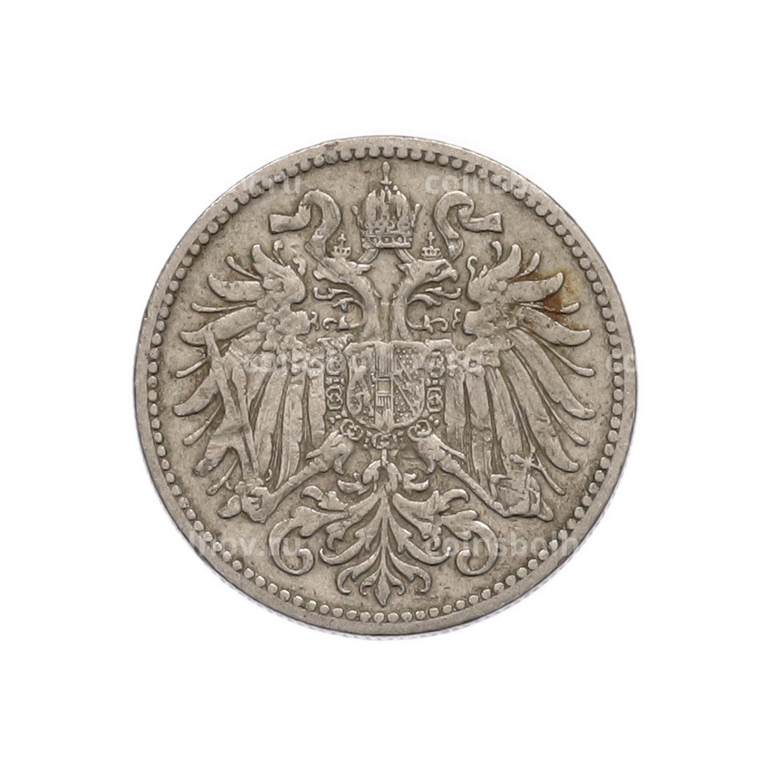 Монета 10 геллеров 1895 года Австрия (вид 2)