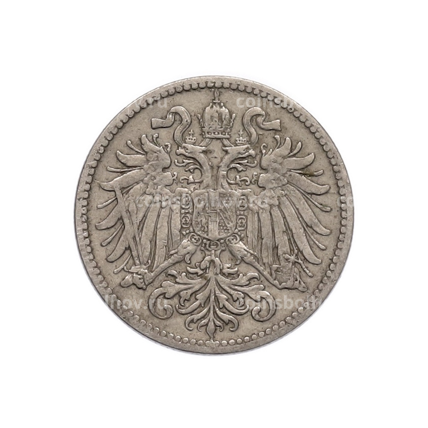 Монета 10 геллеров 1895 года Австрия (вид 2)