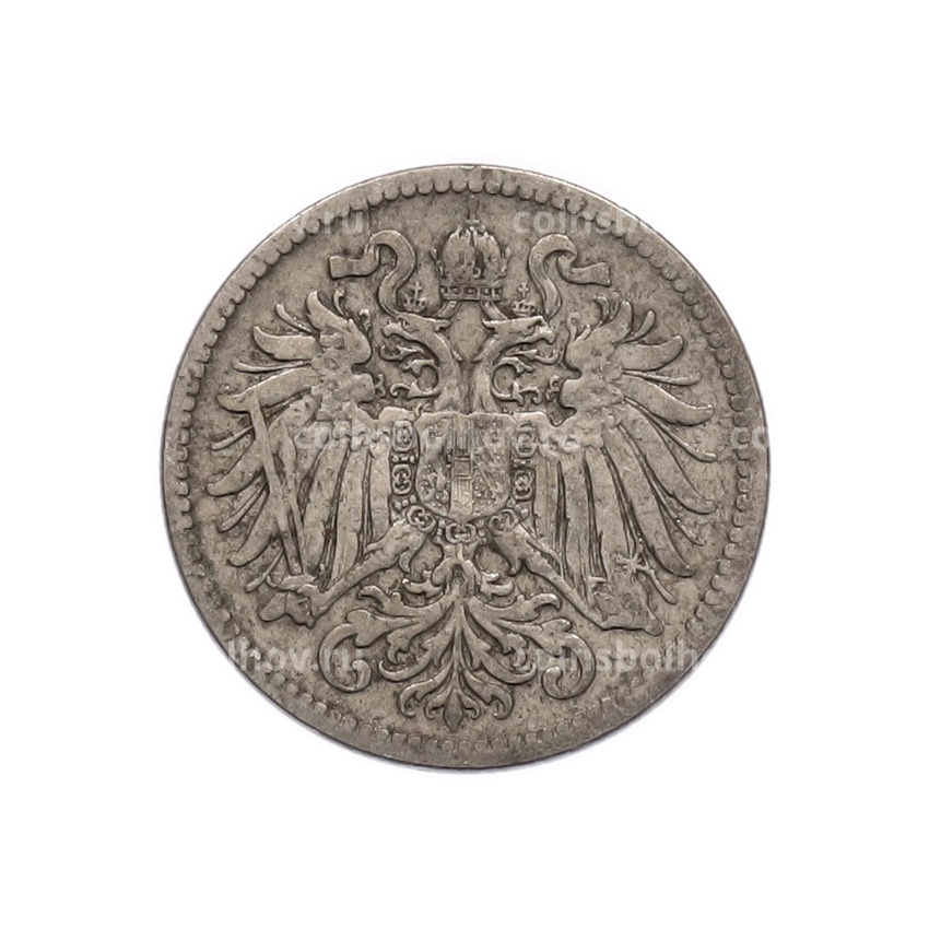 Монета 10 геллеров 1895 года Австрия (вид 2)