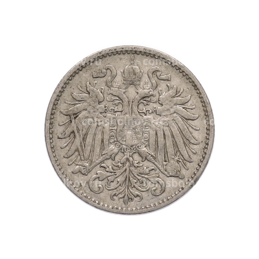 Монета 10 геллеров 1893 года Австрия (вид 2)