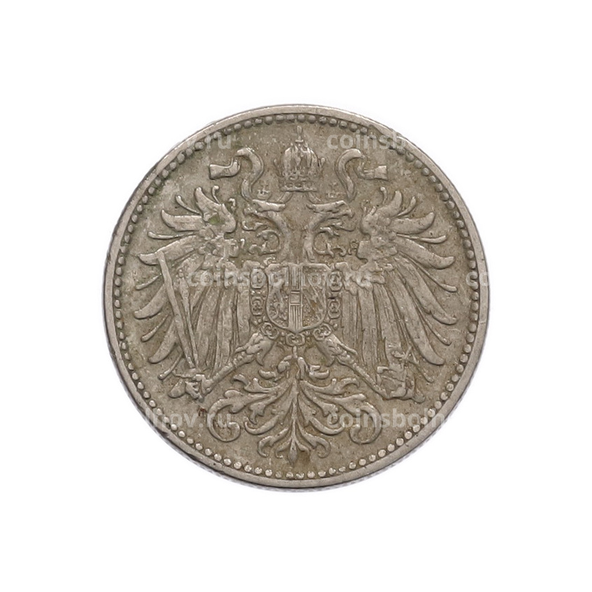 Монета 10 геллеров 1895 года Австрия (вид 2)