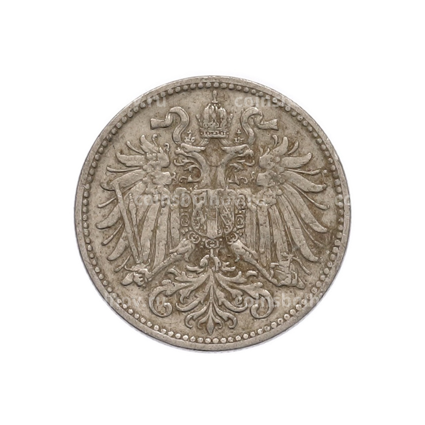 Монета 10 геллеров 1909 года Австрия (вид 2)