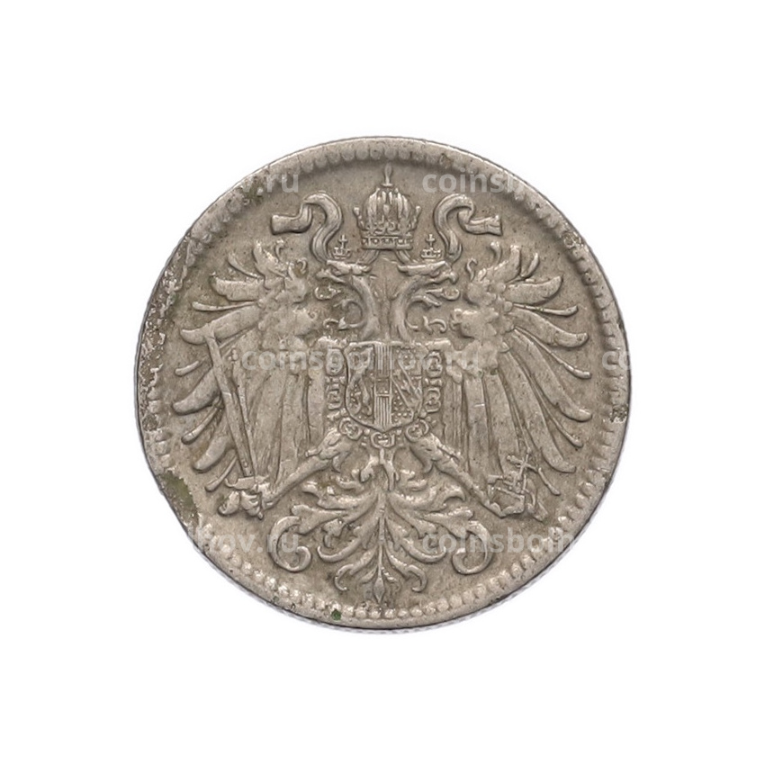 Монета 10 геллеров 1909 года Австрия (вид 2)