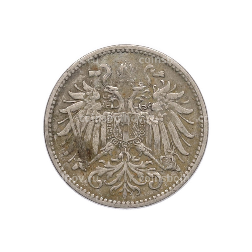 Монета 10 геллеров 1895 года Австрия (вид 2)