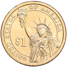 Монета 1 доллар 2010 года (P) США «16-й президент США Авраам Линкольн» (реверс)