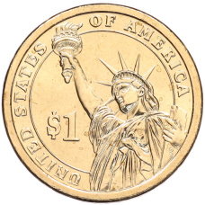 Монета 1 доллар 2010 года (P) США «16-й президент США Авраам Линкольн» (реверс)