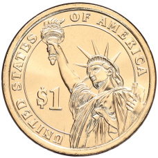 Монета 1 доллар 2020 года (D) США «41-й президент США Джордж Герберт Уокер Буш» (реверс)