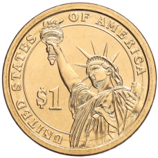 Монета 1 доллар 2013 года (D) США «26-й президент США Теодор Рузвельт» (реверс)