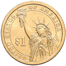 Монета 1 доллар 2013 года (D) США «26-й президент США Теодор Рузвельт» (реверс)