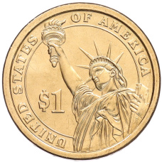 Монета 1 доллар 2013 года (D) США «26-й президент США Теодор Рузвельт» (реверс)