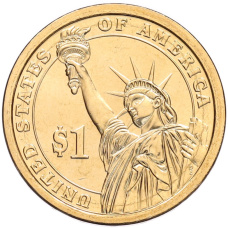 Монета 1 доллар 2013 года (D) США «26-й президент США Теодор Рузвельт» (реверс)