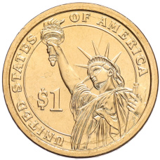 Монета 1 доллар 2013 года (D) США «26-й президент США Теодор Рузвельт» (реверс)
