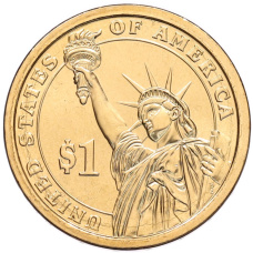 Монета 1 доллар 2013 года (D) США «26-й президент США Теодор Рузвельт» (реверс)