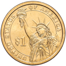 Монета 1 доллар 2013 года (D) США «26-й президент США Теодор Рузвельт» (реверс)