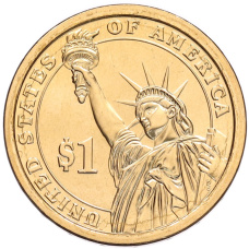 Монета 1 доллар 2013 года (D) США «26-й президент США Теодор Рузвельт» (реверс)