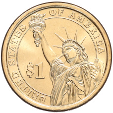 Монета 1 доллар 2014 года (Р) США «30-й президент США Калвин Кулидж» (реверс)