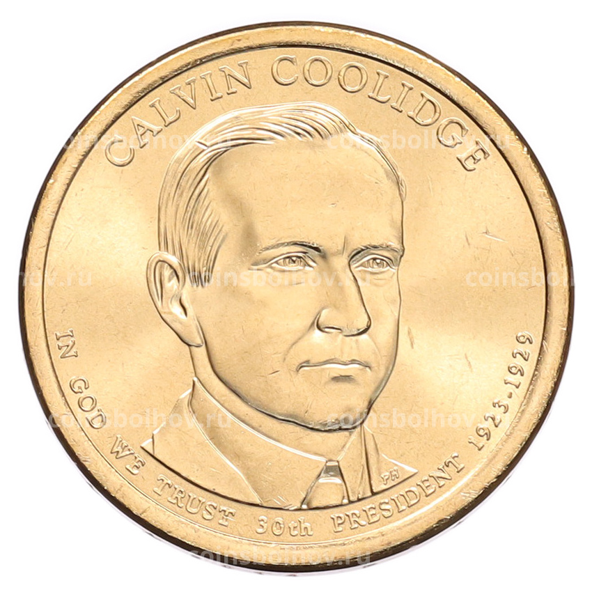 Монета 1 доллар 2014 года (Р) США «30-й президент США Калвин Кулидж»