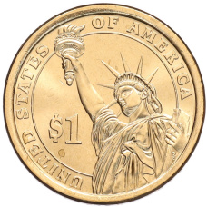 Монета 1 доллар 2014 года (Р) США «30-й президент США Калвин Кулидж» (реверс)