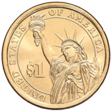 Монета 1 доллар 2014 года (Р) США «30-й президент США Калвин Кулидж» (реверс)