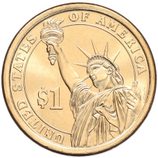 Монета 1 доллар 2014 года (Р) США «30-й президент США Калвин Кулидж» (реверс)