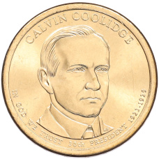 Монета 1 доллар 2014 года (Р) США «30-й президент США Калвин Кулидж» (аверс)