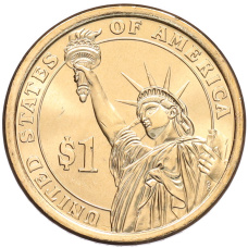 Монета 1 доллар 2014 года (Р) США «30-й президент США Калвин Кулидж» (реверс)