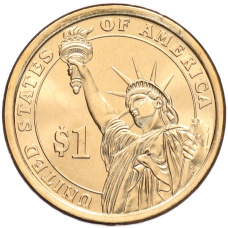 Монета 1 доллар 2014 года (Р) США «30-й президент США Калвин Кулидж» (реверс)