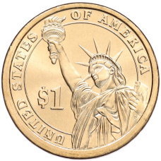 Монета 1 доллар 2012 года (Р) США «21-й президент США Честер Артур» (реверс)