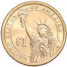 Монета 1 доллар 2012 года (Р) США «21-й президент США Честер Артур» (реверс)