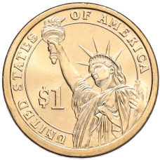 Монета 1 доллар 2012 года (Р) США «21-й президент США Честер Артур» (реверс)