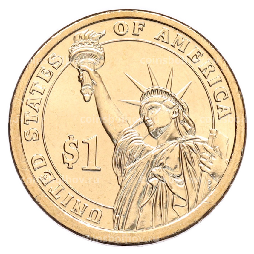 Монета 1 доллар 2012 года (Р) США «21-й президент США Честер Артур» (вид 2)