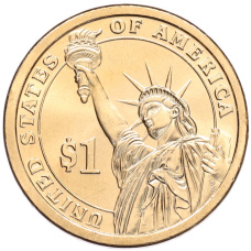 Монета 1 доллар 2012 года (Р) США «21-й президент США Честер Артур» (реверс)