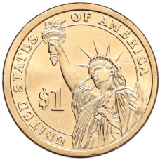 Монета 1 доллар 2012 года (Р) США «21-й президент США Честер Артур» (реверс)