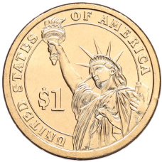 Монета 1 доллар 2012 года (Р) США «21-й президент США Честер Артур» (реверс)