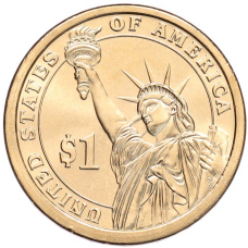 Монета 1 доллар 2012 года (Р) США «21-й президент США Честер Артур» (реверс)