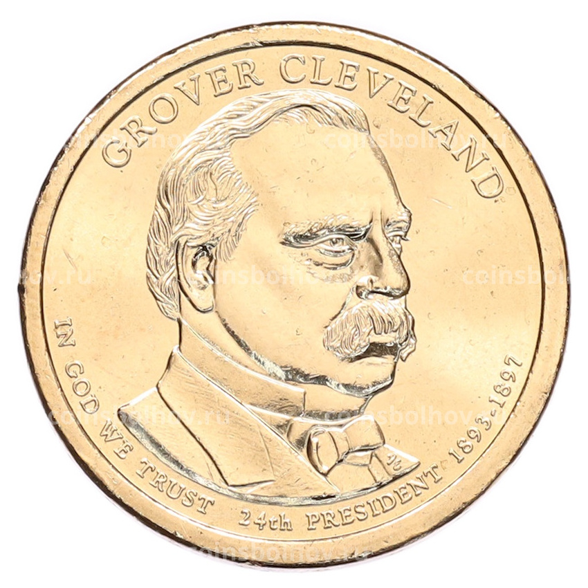 Монета 1 доллар 2012 года (Р) США «24-й президент США Гровер Кливленд»