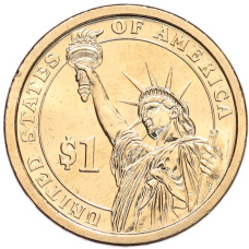 Монета 1 доллар 2012 года (Р) США «24-й президент США Гровер Кливленд» (реверс)