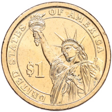 Монета 1 доллар 2012 года (Р) США «24-й президент США Гровер Кливленд» (реверс)