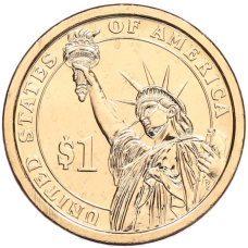 Монета 1 доллар 2012 года (Р) США «24-й президент США Гровер Кливленд» (реверс)