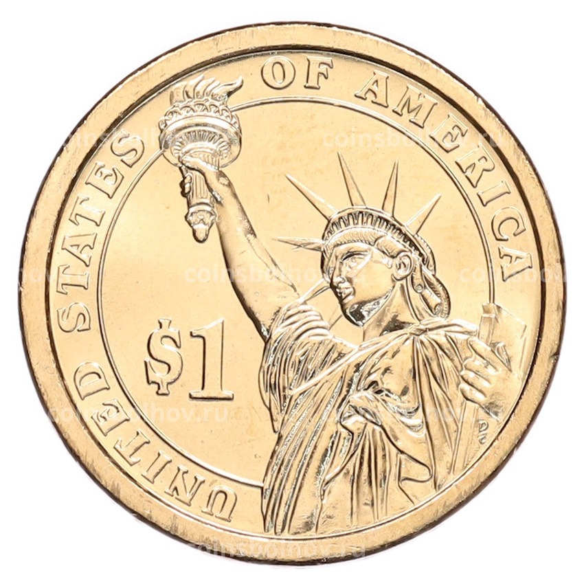 Монета 1 доллар 2012 года (Р) США «24-й президент США Гровер Кливленд» (вид 2)