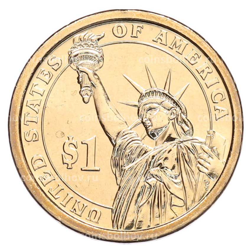 Монета 1 доллар 2012 года (Р) США «24-й президент США Гровер Кливленд» (вид 2)