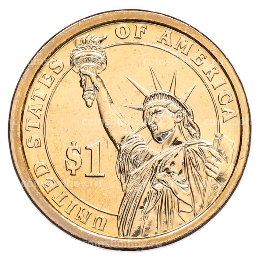 Монета 1 доллар 2012 года (Р) США «24-й президент США Гровер Кливленд» (вид 2)