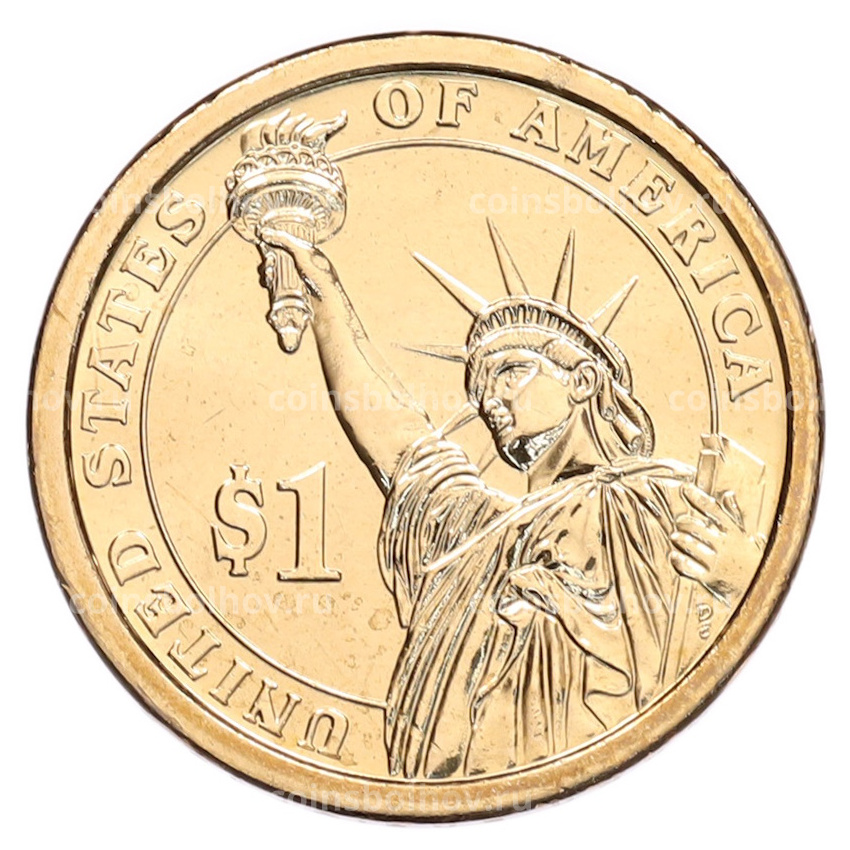 Монета 1 доллар 2012 года (Р) США «24-й президент США Гровер Кливленд» (вид 2)