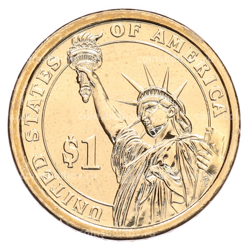 Монета 1 доллар 2012 года (Р) США «24-й президент США Гровер Кливленд» (вид 2)